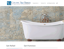 Tablet Screenshot of ceramictiledesign.net